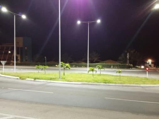 Iniciada recuperação da iluminação pública da Via Costeira