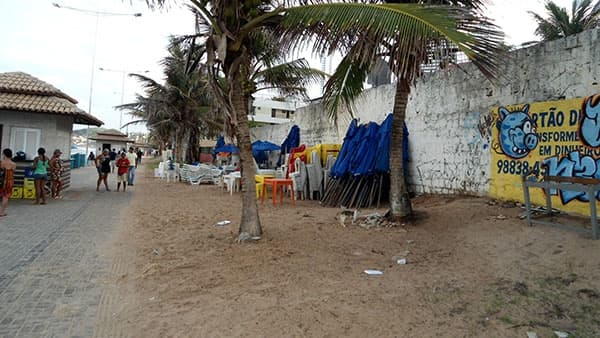 Começa segunda-feira prazo para licenciamento de quiosqueiros e locadores de Ponta Negra