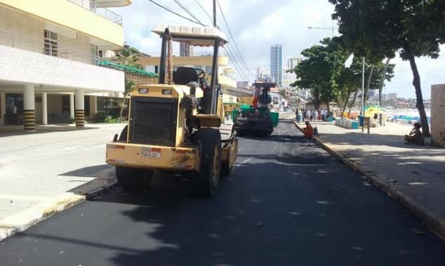 Recapeamento asfáltico da Av. Erivan França, em Ponta Negra, inicia nesta quinta-feira