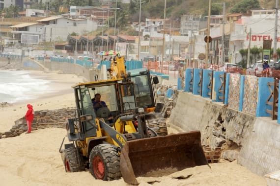 Ordem de serviço para contenção da orla da zona Leste de Natal é publicada no DOM