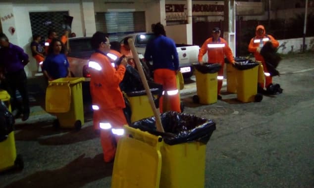 Urbana recolhe cerca de 1.200 toneladas de lixo durante o Carnaval