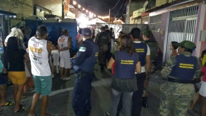 Guarda Municipal, Semurb e Cipam interditam festas em áreas públicas e apreendem paredões de som no fim de semana