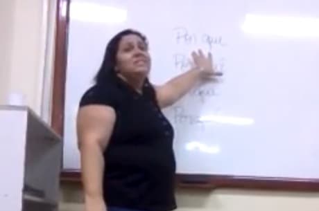 VÍDEO: Professora faz sucesso na internet ao ensinar os "porquês" sambando