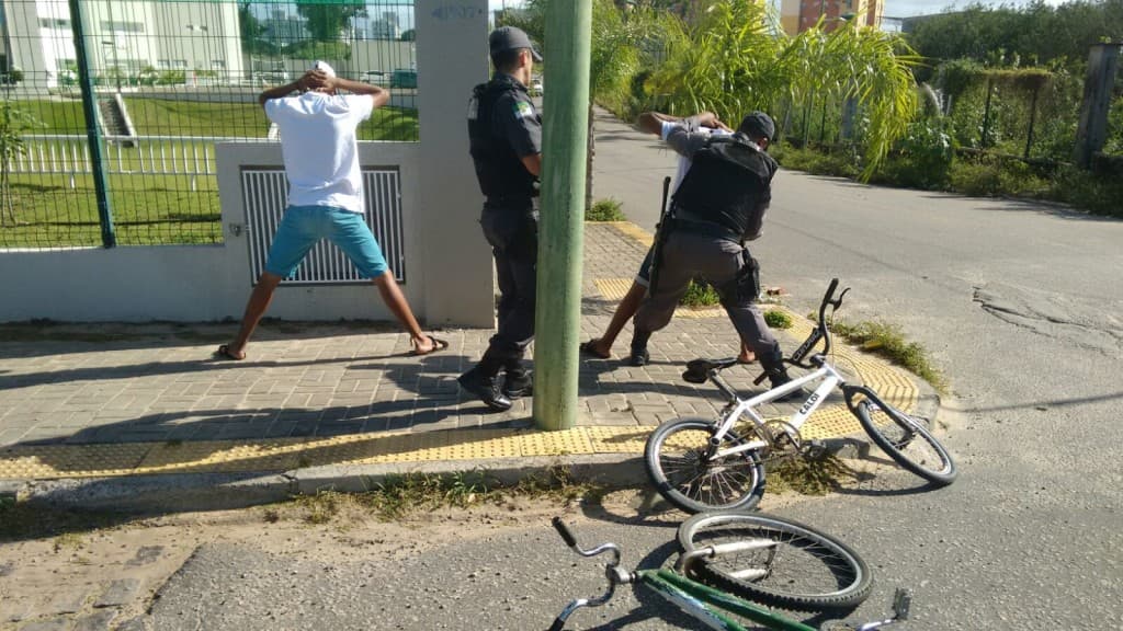 FOTOS: PM realiza operações na zona Sul de Natal e prende acusado de tentativa de homicídio