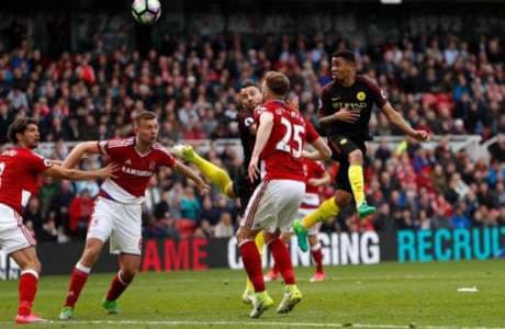 Gol de Jesus no fim salva City de derrota contra o Boro