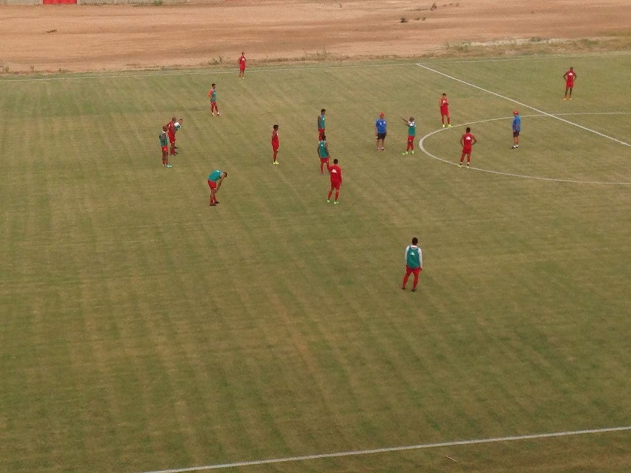 FOTOS: América realiza o primeiro treino na sua Arena