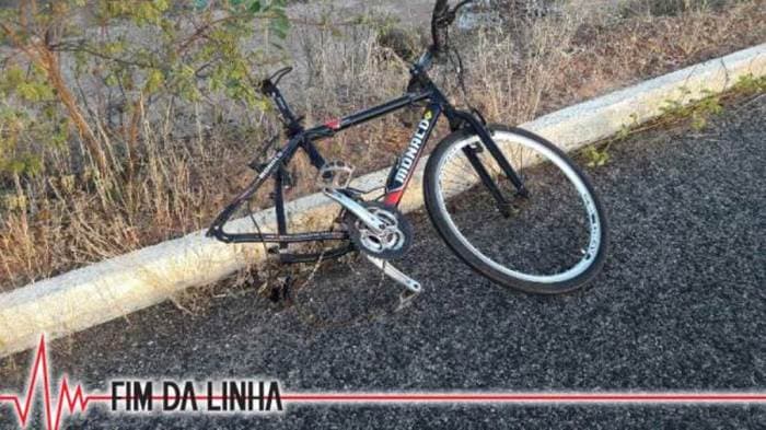 Ciclista morre atropelado na BR-110, próximo de Mossoró
