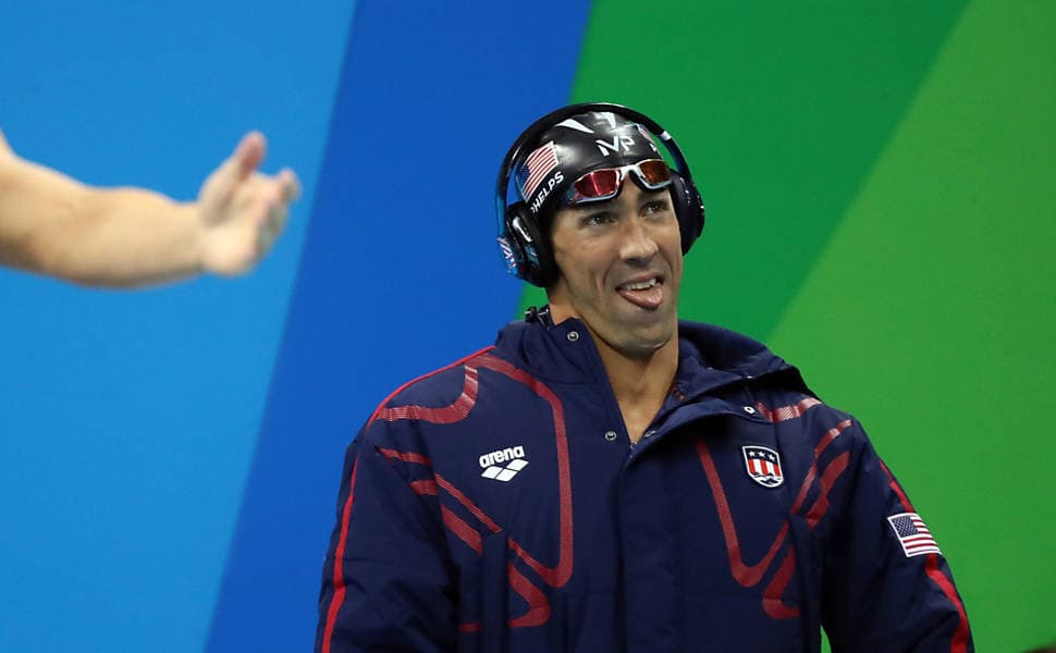 Phelps pagará R$ 55 mil em impostos por medalhas da Rio-2016