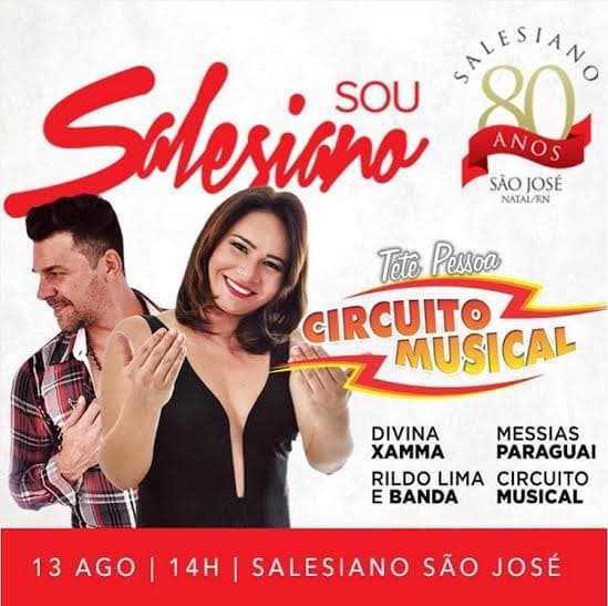 Festa dos ex-alunos do Salesiano acontece no dia 13 de agosto