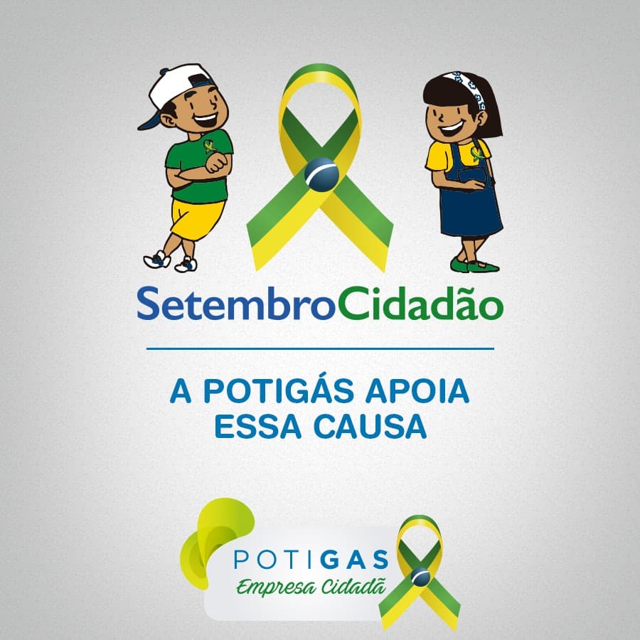 Potigás adere à campanha Setembro Cidadão