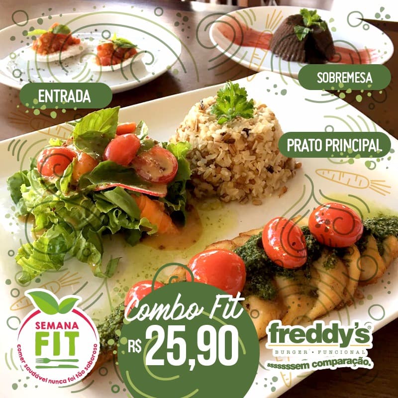 Freddy’s Burger & Steak House participa da Semana Fit