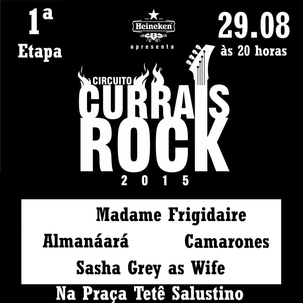 Circuito Heineken Currais Rock 2015 começa nesse sábado