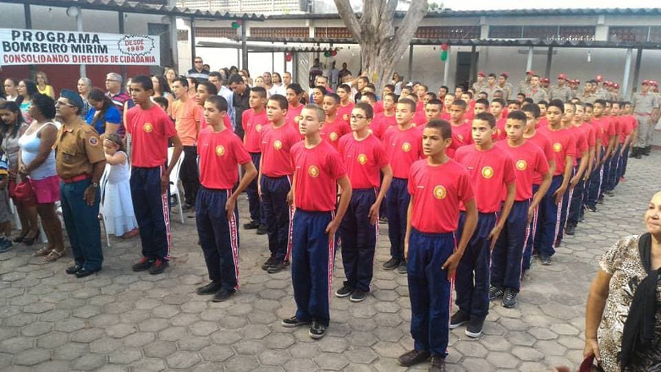 Projeto Bombeiro Mirim 2017 inicia matrículas na próxima segunda-feira
