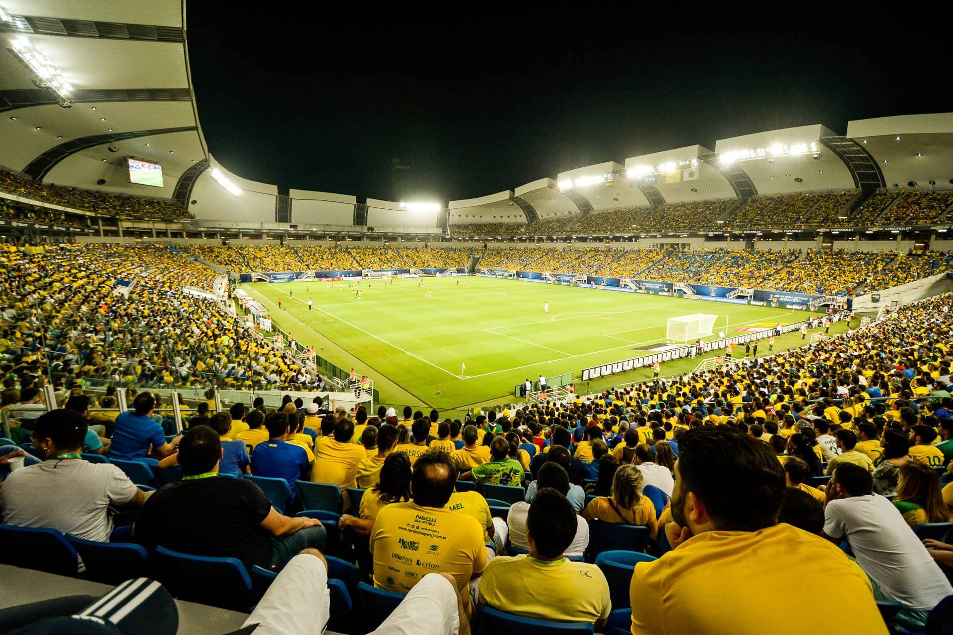 Arena das Dunas: considerada a melhor arena do Brasil, é a concretização do conceito multiuso