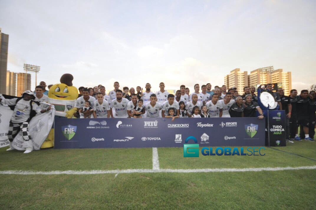ABC empata com o Globo e é Campeão Potiguar 2017