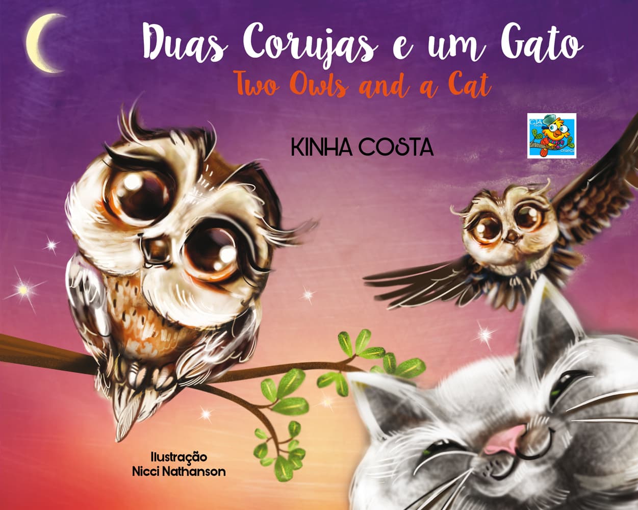 Escritora potiguar Kinha Costa estreia na literatura infantil com livro “Duas Corujas e um Gato”