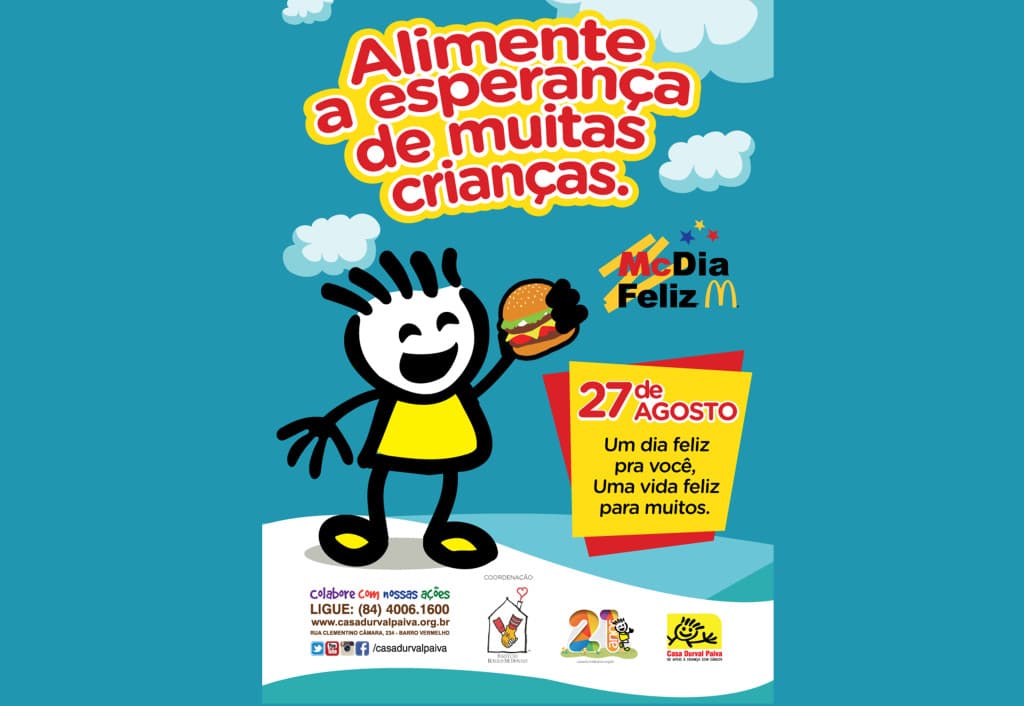 Sábado é dia de ajudar as crianças com câncer