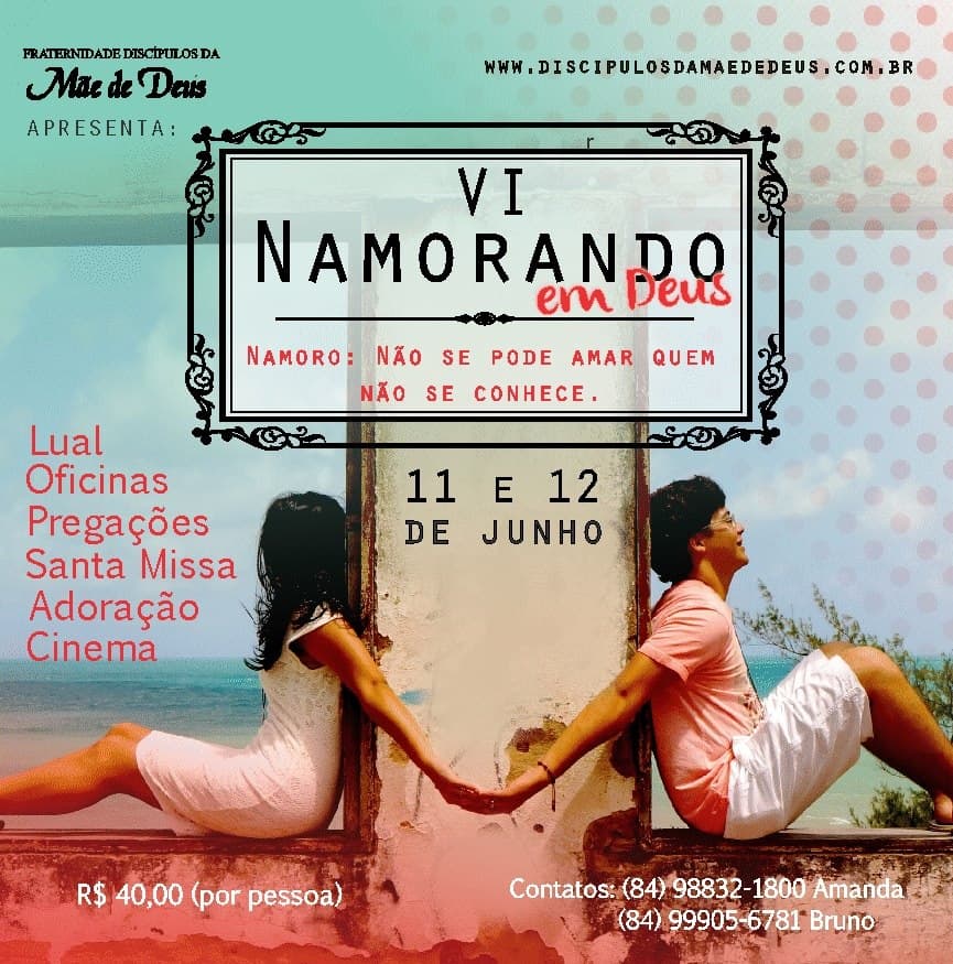 6ª edição do Retiro Namorando em Deus atrai jovens casais no fim de semana na Grande Natal‏