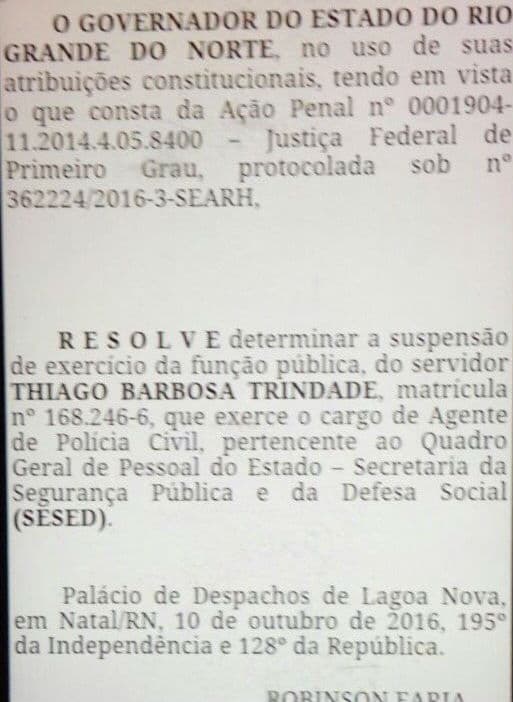 Ex-secretário de saúde perde função pública por condenação na Assepsia