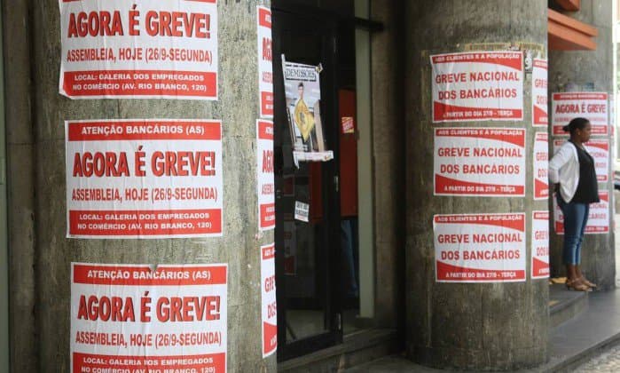 Após um mês, greve dos bancários continua sem perspectiva de acordo