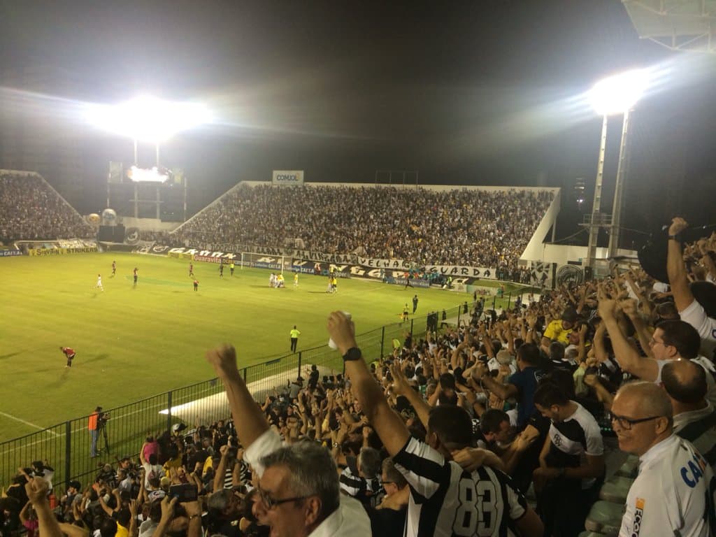 Veja FOTOS da partida que garantiu a volta do ABC a série B
