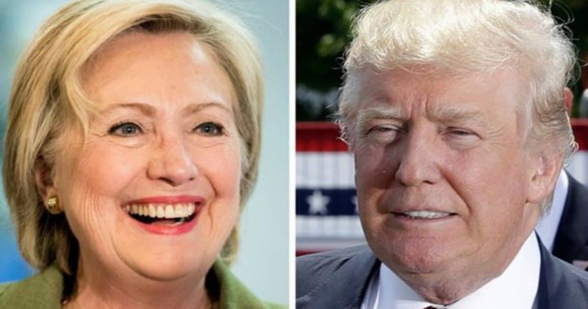 Trump supera Hillary por um ponto em nova pesquisa