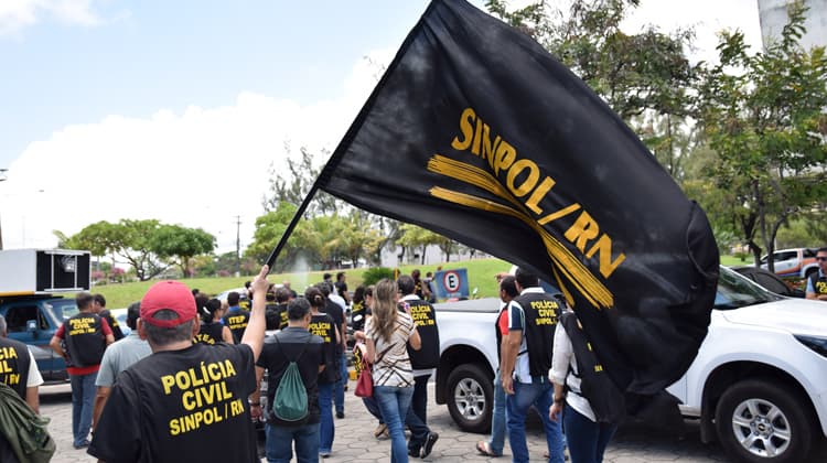 Policiais civis do RN realizam assembleia nesta terça para deliberação de indicativo de greve