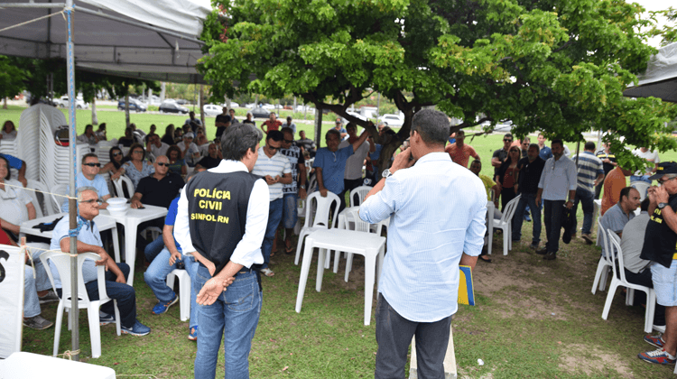 Reivindicações: SINPOL-RN informa sobre adiamento de reunião com governador