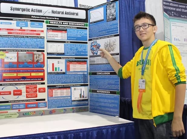 Estudante cearense cria remédio contra gripe à base de frutas e ganha prêmio nos EUA
