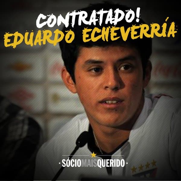 ABC contrata meia paraguaio Eduardo Echeverria