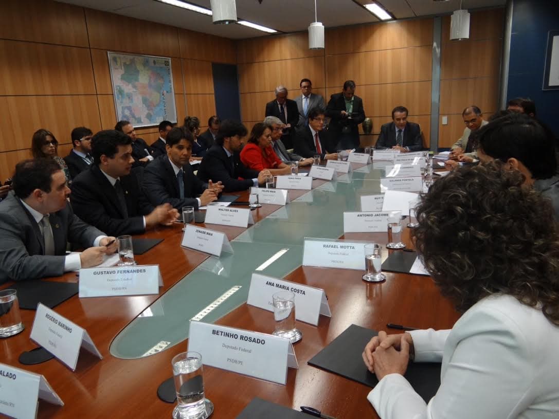 FOTOS: Robinson, Henrique e toda bancada federal tratam de obras e projetos para RN