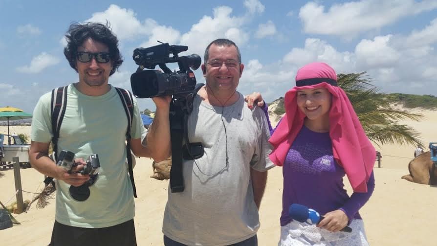 FOTOS: Rede TV permanece quatro dias filmando o litoral e o Agreste do RN