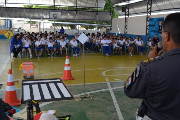 Detran participa de formatura do Projeto Educação nas Escolas nesta quarta-feira