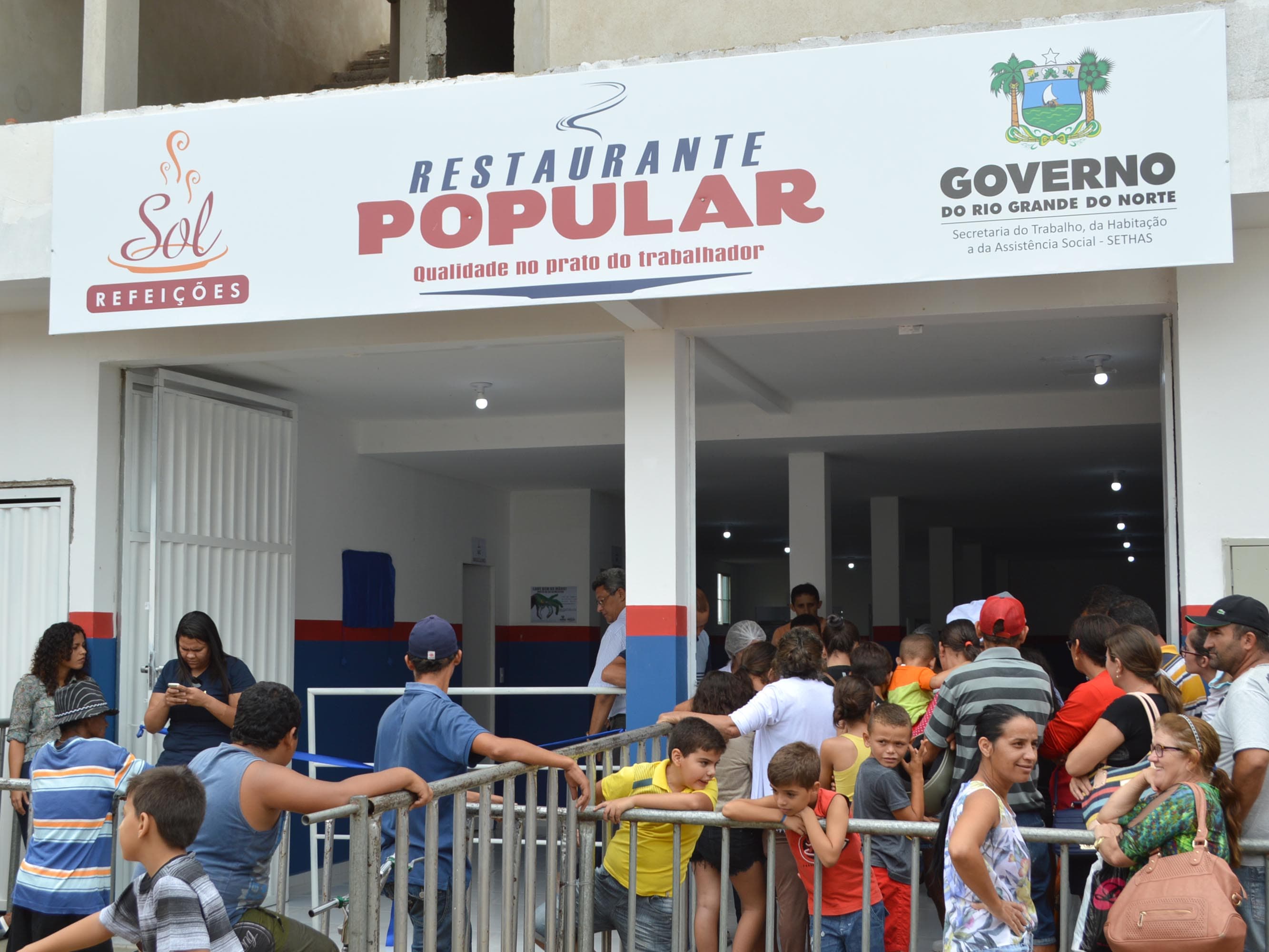FOTOS: Governo do RN inaugura o Restaurante Popular de São José de Mipibu