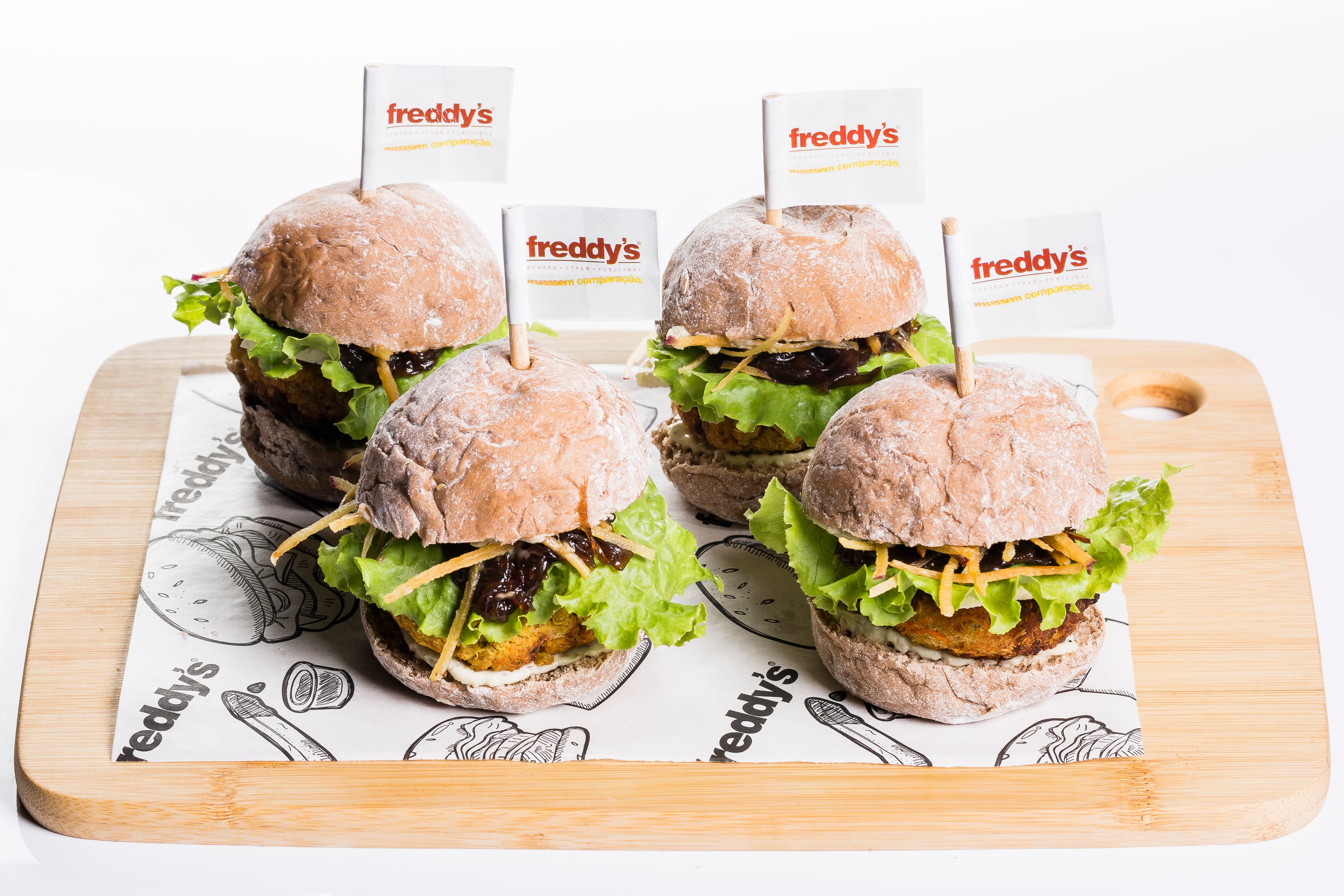 Freddy’s estreia novas opções de burgers contemporâneos