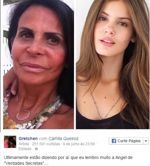 Gretchen vai processar Facebook e Google: "Tenho mais de 34 fakes"