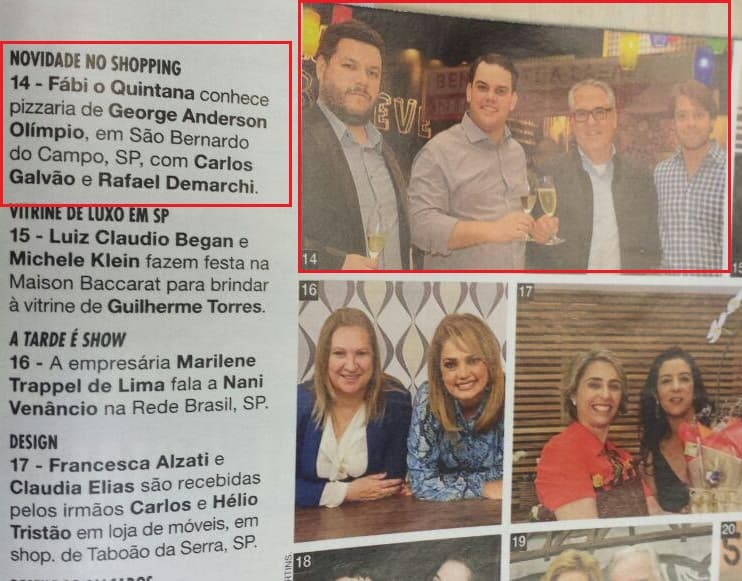 REVISTA CARAS: George Olímpio, de delator a vendedor de pizza