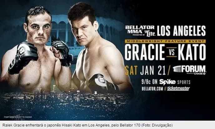 Invicto no MMA, Ralek Gracie faz estreia no Bellator no mesmo card de Sonnen x Ortiz