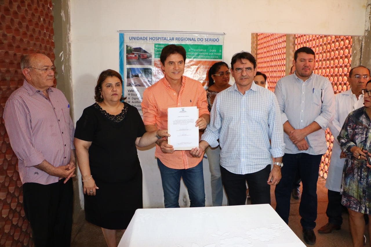 Governador anuncia investimento de quase R$ 4 milhões no Hospital Regional do Seridó, em Caicó
