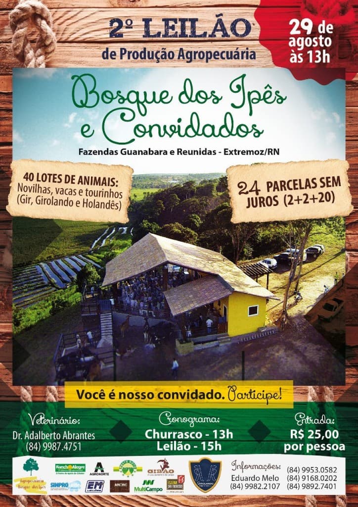 Criadores reúnem imprensa e convidados para apresentar leilão de gado leiteiro