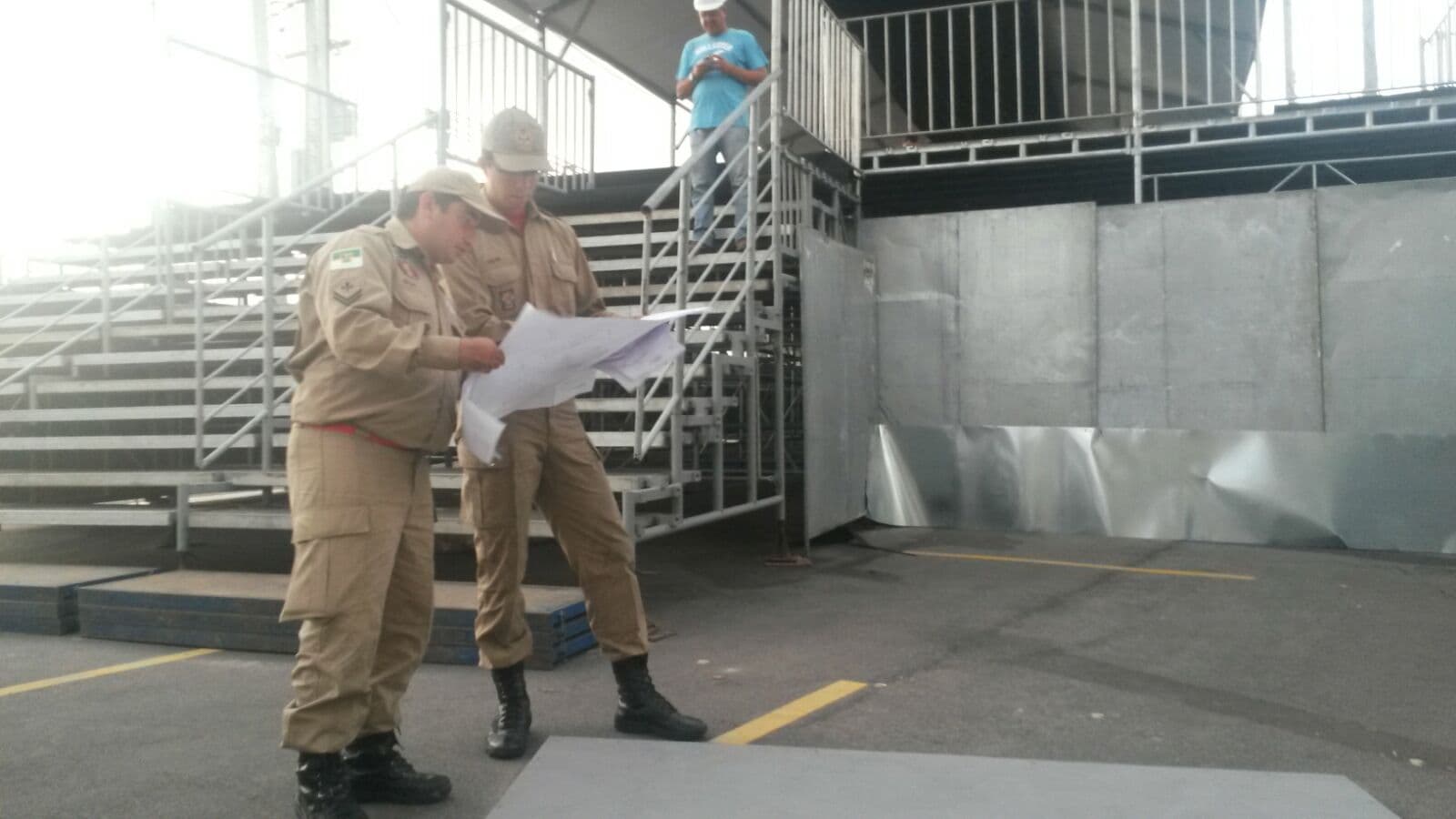 FOTOS: Corpo de Bombeiros inicia fiscalização da estrutura do Carnatal 2015