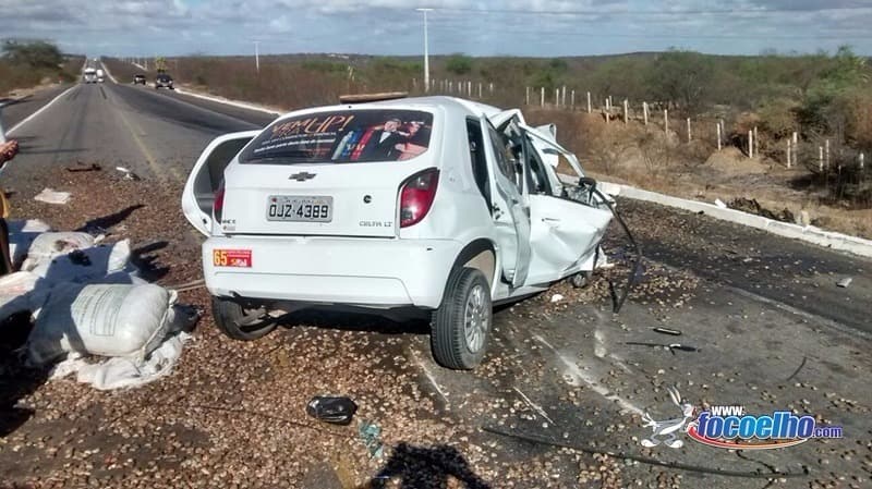 FOTOS E VÍDEO: Grave acidente com vítima fatal na BR-304, entre Lajes e Angicos
