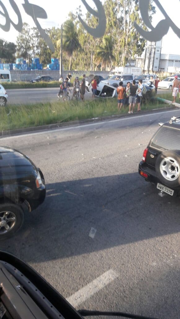 FOTOS: Acidente grave em Emaús