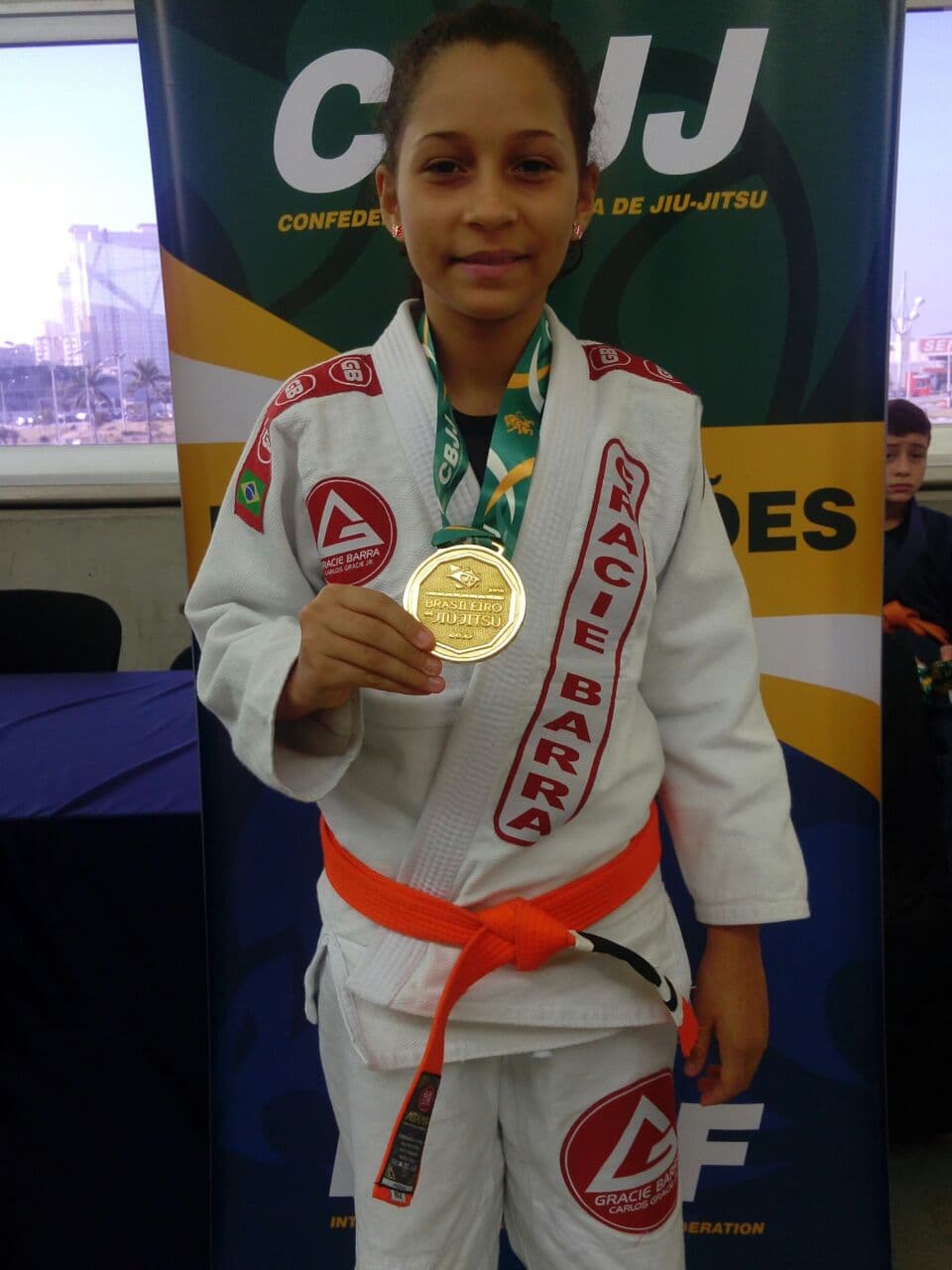 FOTOS E VÍDEO: Potiguar de 11 anos é campeã brasileira de jiu-jitsu em São Paulo