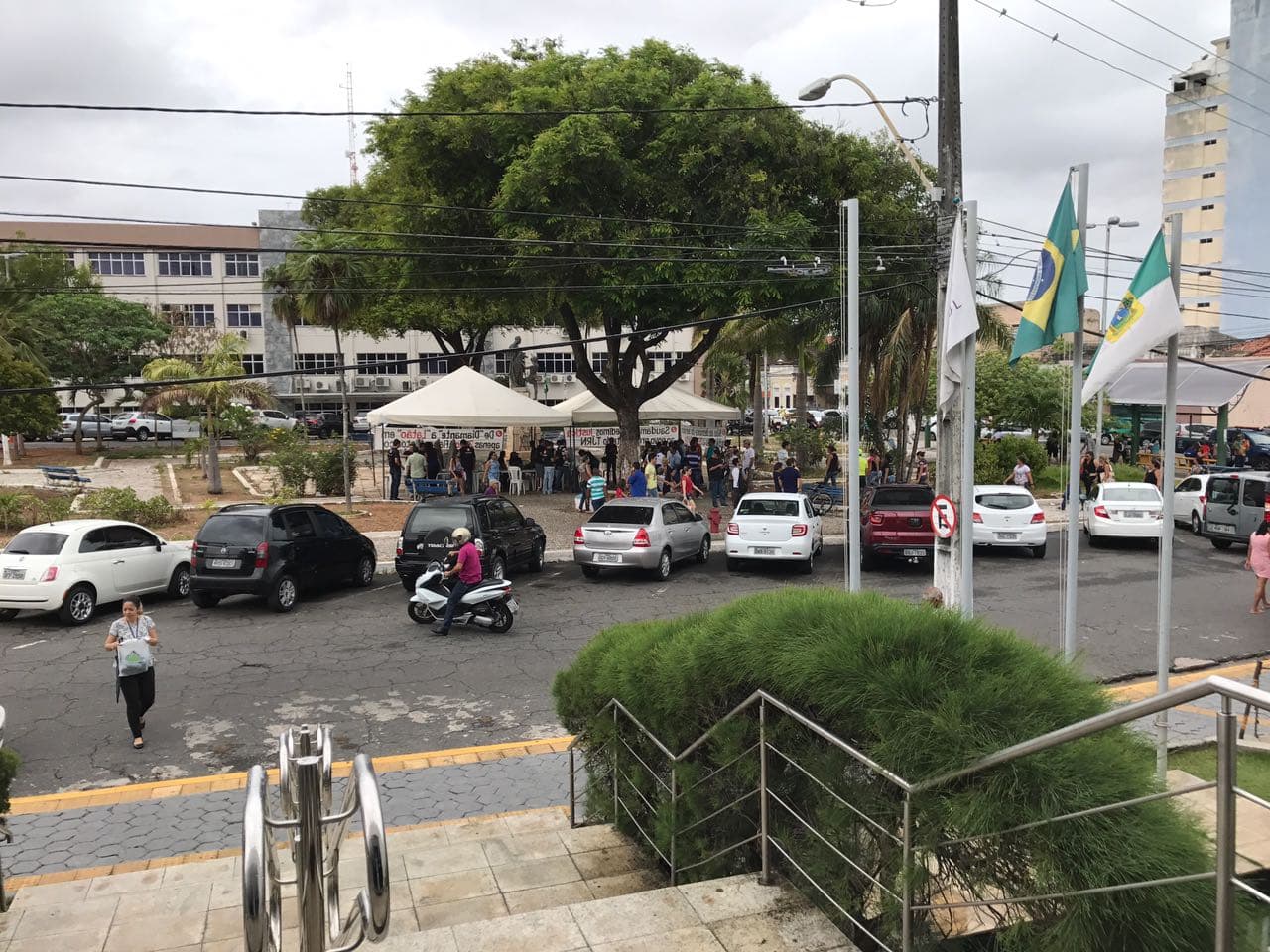 FOTO: Protesto contra Cláudio Santos não vingou
