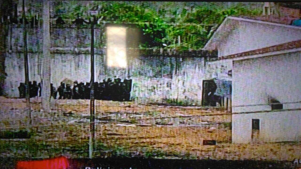 Corpos de presos são procurados em fossa de Alcaçuz, e número de mortos pode aumentar; PM está na área interna da penitenciária