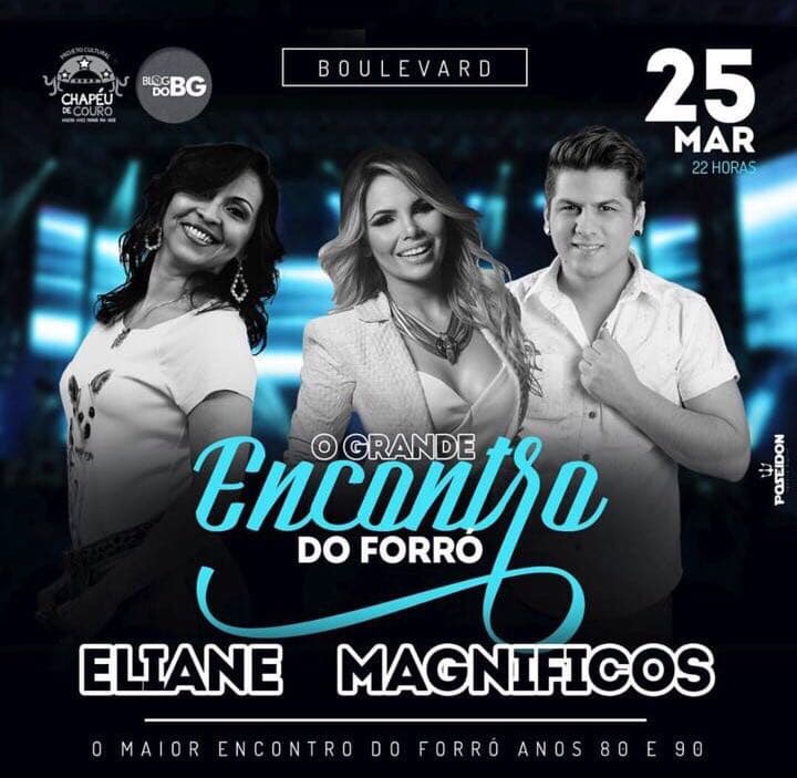 MESAS ESGOTADAS: Grande Encontro do Forró - Anos 80 e 90, no Boulevard Premium