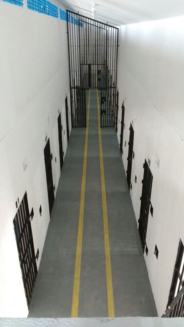 EXCLUSIVO - (FOTOS): "Nova" Penitenciária de Alcaçuz durante trabalho de reformas