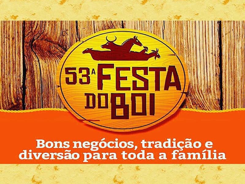 Confira a programação de leilões e shows na Festa do Boi nesta sexta e fim de semana