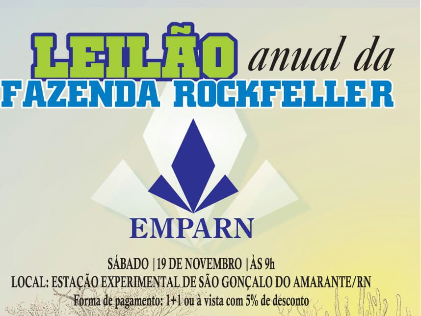 Leilão da EMPARN reunirá criadores de todo o RN